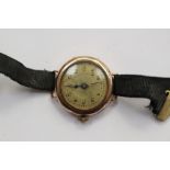 A 1920s lady's 9ct gold watch,