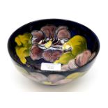 A Moorcroft bowl, six inches diameter approx,