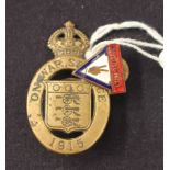 WW1 British 1915 On War Service lapel badge,