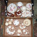 A Victorian tea service;