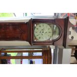 A George III mahogany eight-day longcase clock