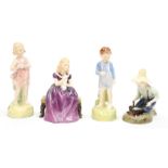 Doulton figurine 'He Loves Me', 'She Loves Me Not', 'Affection',