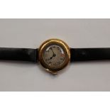 A Movado chronometer rose metal ladies wristwatch circa 1930s,