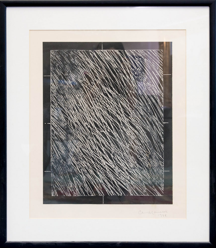 Christopher (Chris) Mansell (Contemporary), Abstract, lithograph print, signed and dated 1978, - Image 2 of 3