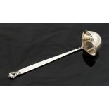 Johan Rohde for Georg Jensen, a Danish silver Acorn or Konge pattern toddy or sauce ladle,