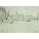 Laurence Stephen Lowry RA (1887-1976), Deal, print, Fine Art Trade Guild stamp, signed in ballpoint,