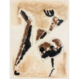 Marino Marini (1901-1980), Abstract Horse, lithograph, unsigned, 39cm x 30cm,