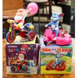 Two boxed toys, including Tom & Jerry Scooter,