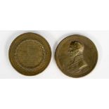 Wellington Commemorative medallion full of circular paper discs,