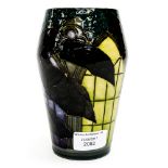 Sally Tuffin for Dennis China works, a tublined vase, Gothic design, number 36 of 100, 2002,