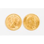 Sovereigns 1906 and 1968 (2)