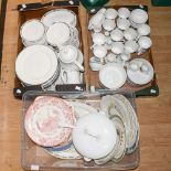 Large collection of assorted dinner ware,