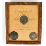 A Henry VIII Groat circa 1543, (framed),