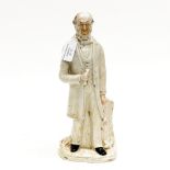 A Staffordshire figurine of Gladstone,