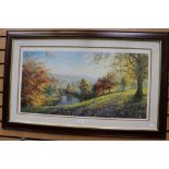 Rex Preston, Chatsworth Park, signed limited edition print, limited edition of 500,