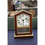 An early 20th Century 30 hour mantle clock,