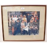 Allo Allo signed photo,