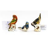 Royal Crown Derby Lorikeet, limited edition 795/2500, with certificate,