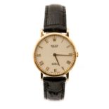 Rolex, an early 1990's gentleman's Rolex Cellini 18ct gold wristwatch,