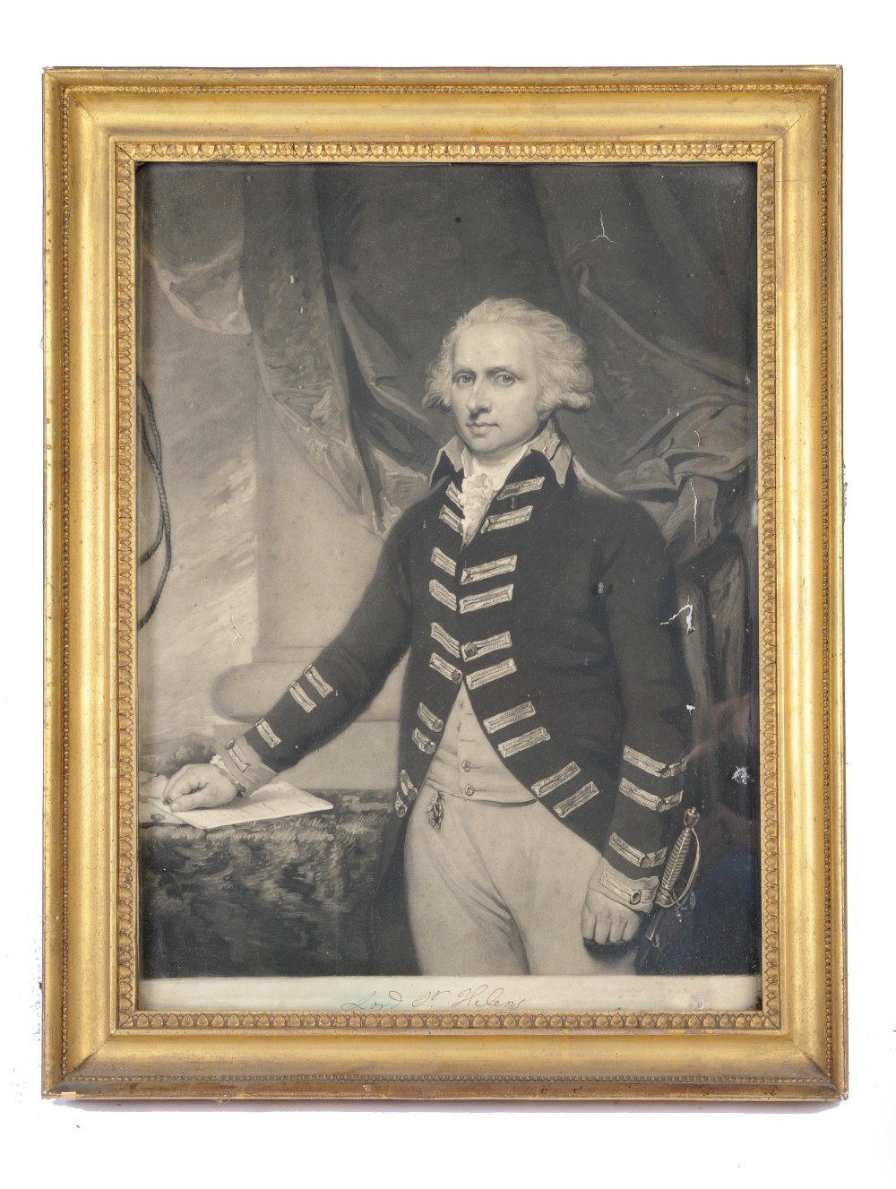 Collection of 18th-century framed mezzotint portraits: 'Jonas Hanway Esquire' (English traveller - Image 2 of 4