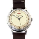 Jaeger Le Coultre, a circa 1950's gentleman's steel Jaeger Le Coultre Automatic wristwatch,