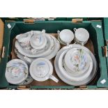 A large oriental dinner service circa 1950s