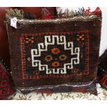 Belouechi saddle bag rug cushion No 231