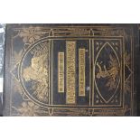 The Life and Explorations of Dr Livingstone, leather bound, gilt lettering and decoration,