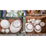 A Paragon china 'Holyrood' pattern six piece dinner service,