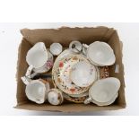 A tray of Royal Crown Derby to include 1128 Imari,