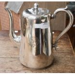 An Elkington & Co coffee pot,