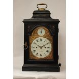 An 18th Century Robert Henderson of St Martin's Court London bracket clock,