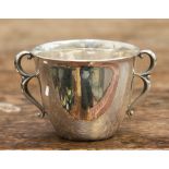 Georg Jensen, a Danish silver twin handled cup, 373A,