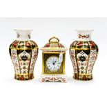 A pair of Royal Crown Derby, Old Imari 1128 pattern,