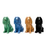 A set of four Sylvac Spaniels No.