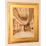 Sudeley, The Ham House, watercolour, signed and dated 1907,