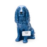 A Sylvac blue Spaniel No.