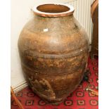 A large amphora type vase,