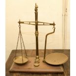 A pair of Victorian W and T Avery scales,