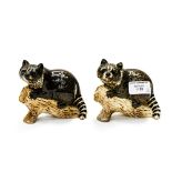 Two Beswick Racoons Ref 2194