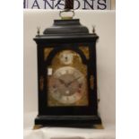 An 18th Century Windmill & Partridge of London bracket clock,