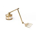 Thomas Jenkins Wrexham - Welsh interest brass toasting fork