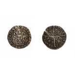 Henry 6th Half Groat, Calais, Annulets at neck, 1422,