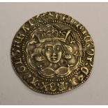 Henry 6th Groat, Calais, Amulets at neck,