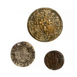 Henry 6th Half Groat, London, Annulet in two quarters of reverse, mm pierced cross,