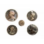 Charles 1st Half Penny, rose each side, no legend or mm,