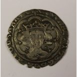 Edward 4th Groat, light coinage 1469-70, Trefoils at neck, mm Long Cross/Sun,