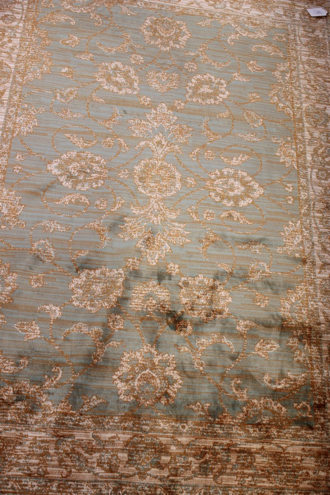 A Ziegler green ground carpet,