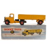 Dinky: A boxed Dinky Toys '921' 'Articulated Lorry', yellow colour way.