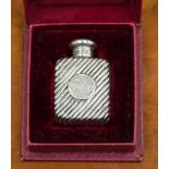 A Victorian Sampson Mordan silver miniature perfume flask,